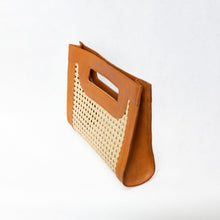 Load image into Gallery viewer, Venice Medium - Cane Leather Clutch - Jelavu.com