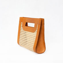 Load image into Gallery viewer, Venice Medium - Cane Leather Clutch - Jelavu.com