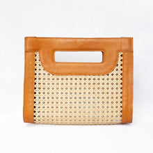 Load image into Gallery viewer, Venice Medium - Cane Leather Clutch - Jelavu.com