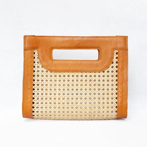 Venice Medium - Cane Leather Clutch - Jelavu.com