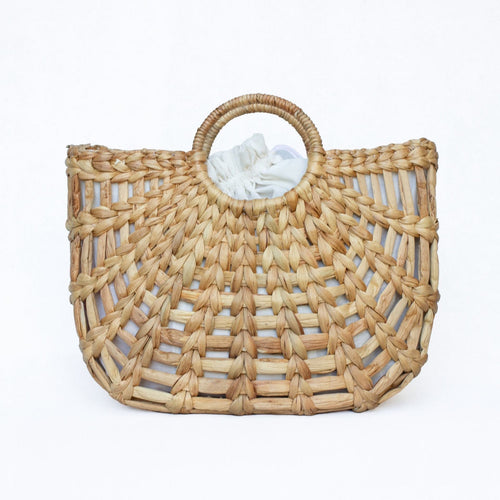 Bree Raffia Tote Bag - Jelavu.com