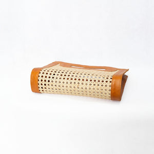 Venice Medium - Cane Leather Clutch - Jelavu.com