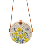 Load image into Gallery viewer, Jelavu Handbag Yellow Flowers Ata Blossom